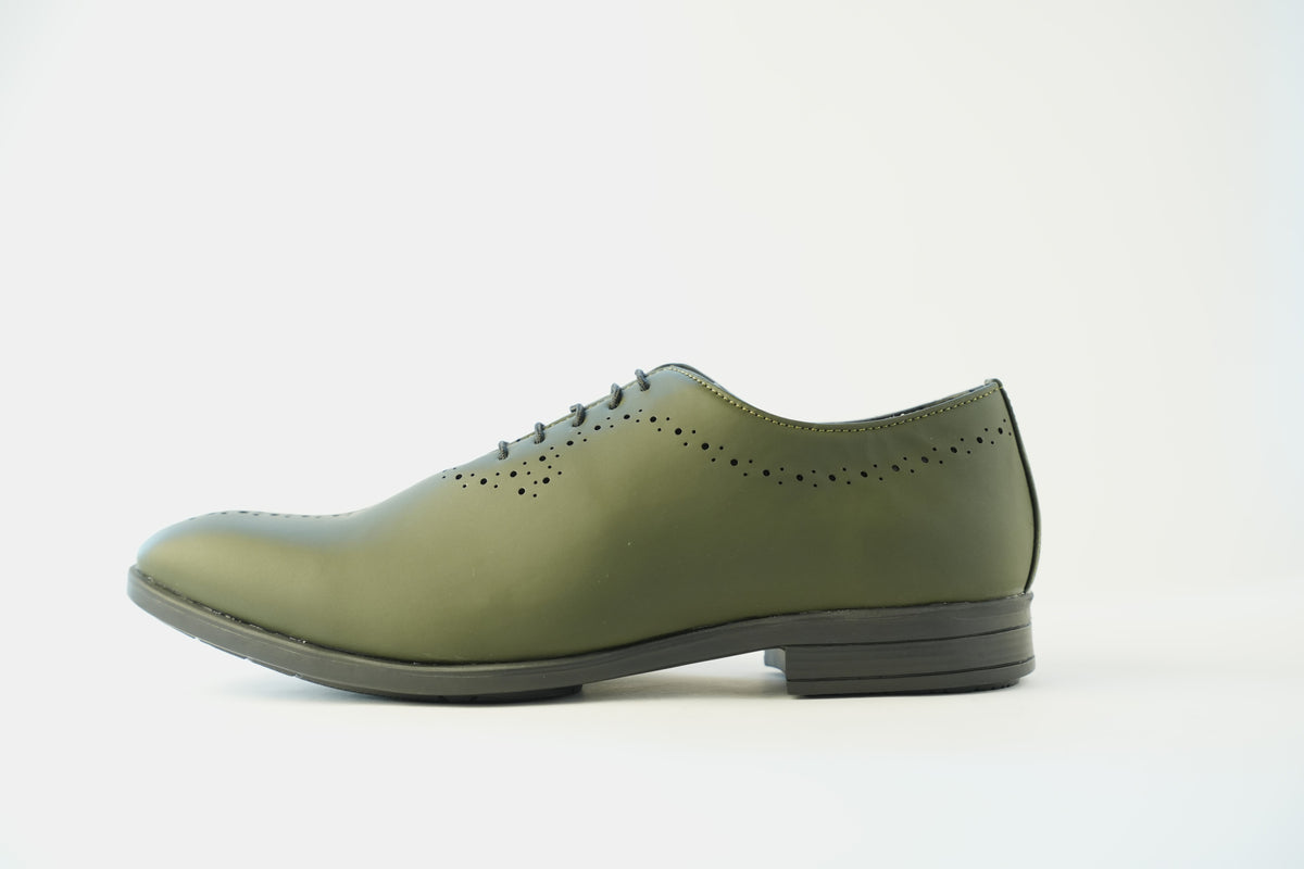 olive green men dress shoes Preston Olive / Natural / 9 main image 0